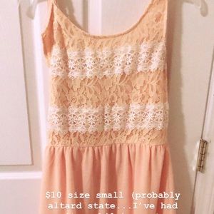 Altard state peach/pink summer dress